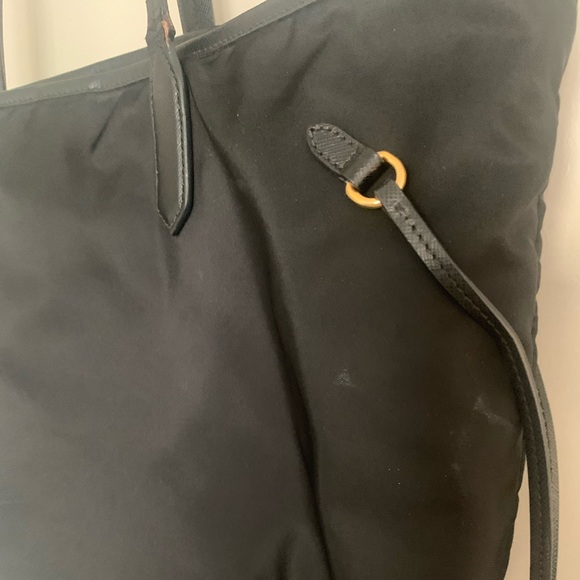 Prada black nylon tote with dust bag - Picture 7 of 16